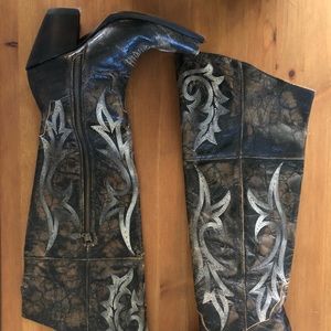 Dan Post Over the Knee Cowboy Boots